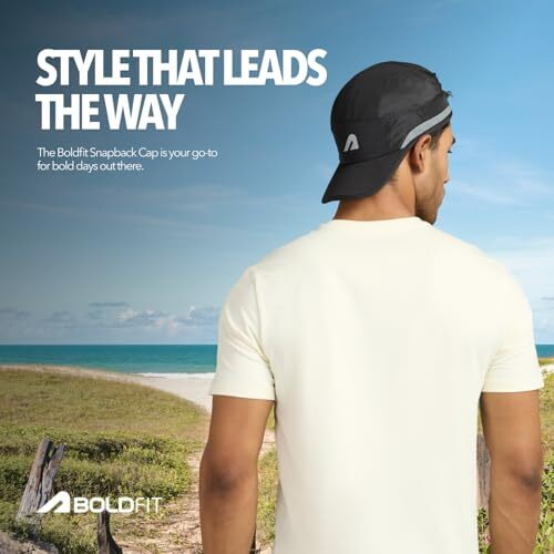 Boldfit Unisex's Outlandercapblack_Black