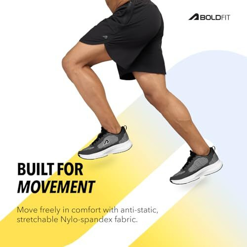 Boldfit Men's Gym Shorts (Bftbm7008Tshortsblackxxl_Black