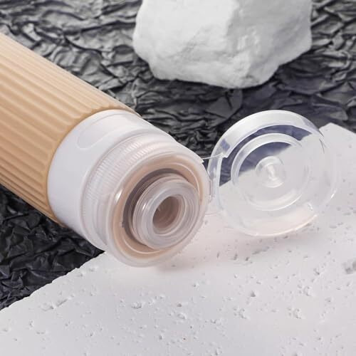 Lyrovo Travel Bottles Kit For Toiletries Organizer Bpa Free 90Ml Silicone Size Containers Portable Split Bottle Accessories For Conditioner Shampoo Lotion - 4 Pack, Multicolor