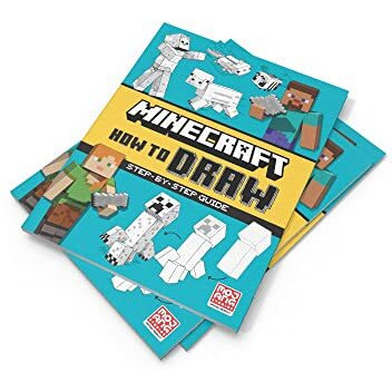 Minecraft How To Draw An Official Minecraft Drawing Book, Fully Illustrated With Spaces To Draw On The Page  Perfect For Arty Kids And Gamers, New For 2023 [Paperback] Mojang Ab