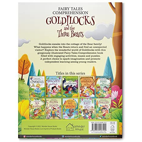 Fairy Tales Comprehension Goldilocks And The Three Bears