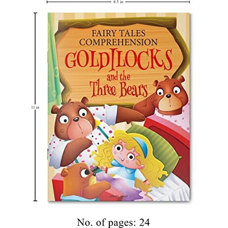 Fairy Tales Comprehension Goldilocks And The Three Bears