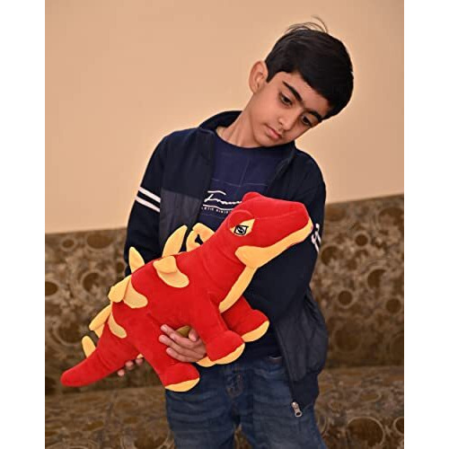 Besties Cooper Dinosaur Soft Toy/Stuffed Soft Plush Toy 53Cm (55Cm, Red)