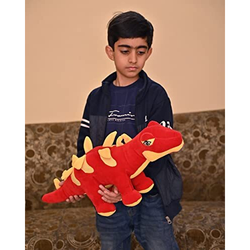 Besties Cooper Dinosaur Soft Toy/Stuffed Soft Plush Toy 53Cm (55Cm, Red)
