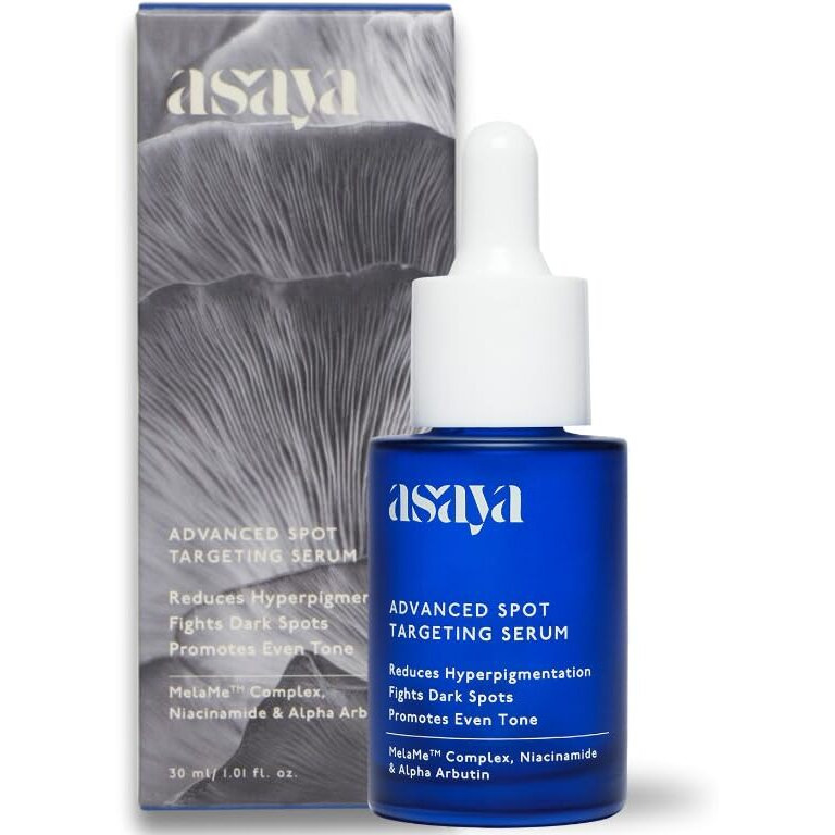 Asaya Advanced Pigmentation Serum | Reduces Dark Spots, Acne Marks & Hyperpigmentation | Melame Complex, Niacinamide & Alpha Arbutin | Evens Skin Tone & Brightens Dull Skin | Non-Irritating | Lightweight & Fast Absorbing | For Men & Women | Oily, Dry & Sensitive Skin | 30Ml