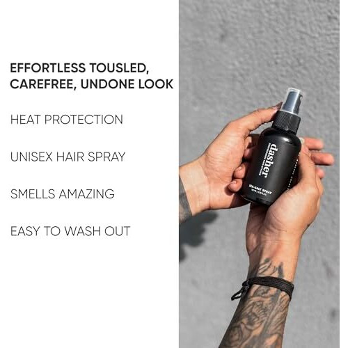 Dasher Sea Salt Spray (100 Ml) Hair Volume, Texture, Smooth Hair With Bhringraj, Vitamin E - Hair Styling, Pack Of 1