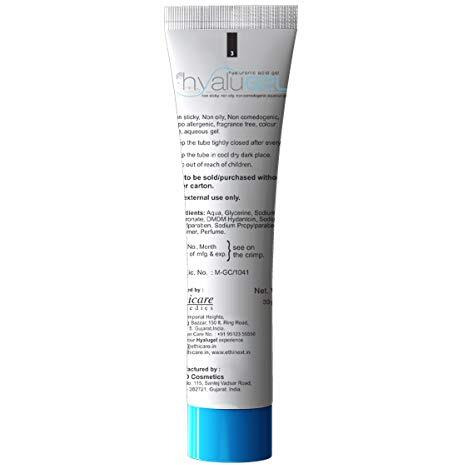 Hyalugel Hyaluronic Acid Gel (30Gm)