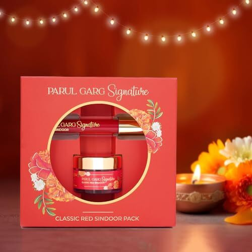 Parul Garg Beauty Signature Sindoor Pack - Deep Maroon Red | Liquid & Powder | Smudge-Proof & Long-Lasting | Intense Pigment | Easy Application | Perfect For Brides & Festivals, 1 Count