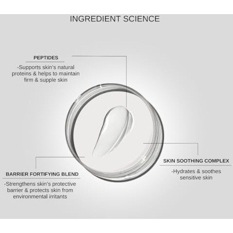The Formularx Peptide Ceramide Moisturizer - Barrier Plus Nourishing Barrier Repair Moisturizer For Normal, Dry, Compromised, Sensitive Skin 50 G