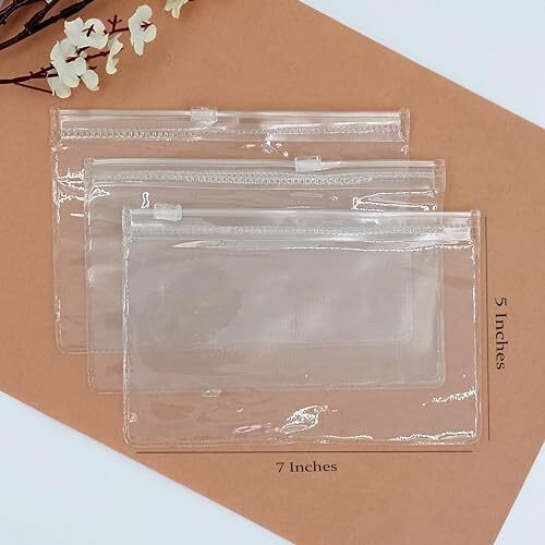 Elde Pack Of 25 Multipurpose Storage Pouch For Jewellery, Makeup, Travel Accessories - Jewellery Storage Pouch Zip Lock Organizer For Cosmetics And Stationery (5X7 Inch)