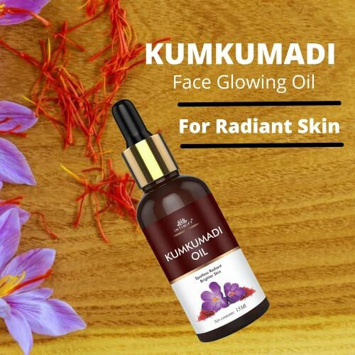 Intimify Kumkumadi Tailam For Face, Kumkumadi Face Oil For Glowing Skin, Face Serum For Wrinkles, Whitening, Lightening & Pigmentation (30 Ml) Pack Of 1
