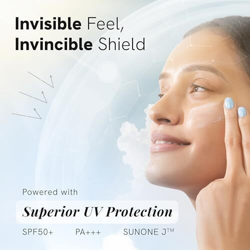 Be Bodywise Ultra Light Sunscreen Spf 50 Pa+++ For Oily, Dry, Acne-Prone Skin | Broad Spectrum Protection & Blue Light Protection | No White Cast | Non-Greasy | Korean Anti-Acne Technology | Water & Sweat Resistant | Ultra Lightweight Texture | For Men & Women | 50G