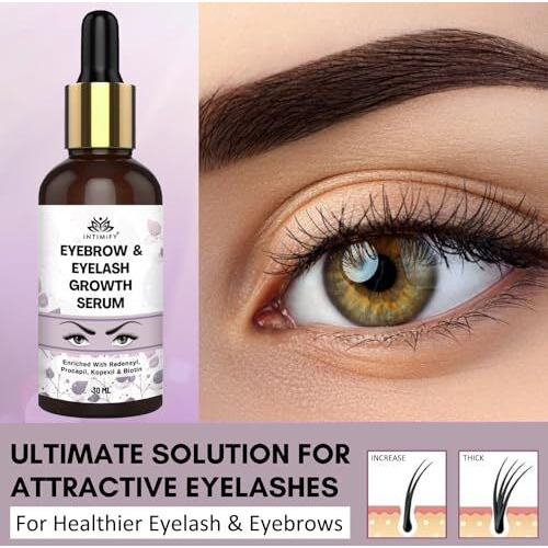 Intimify Eyebrow & Eyelash Growth Serum 30 Ml (Pack Of 1)