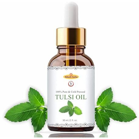 Khadi Pure Coldpressed Tulsi Oil, 30 Ml