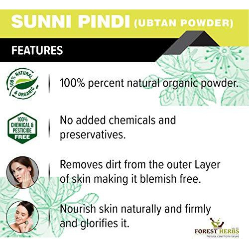 The Forest Herbs Natural Organic Homemade Nalangu Maavu Bath Powder 500 G (Pack Of 1)