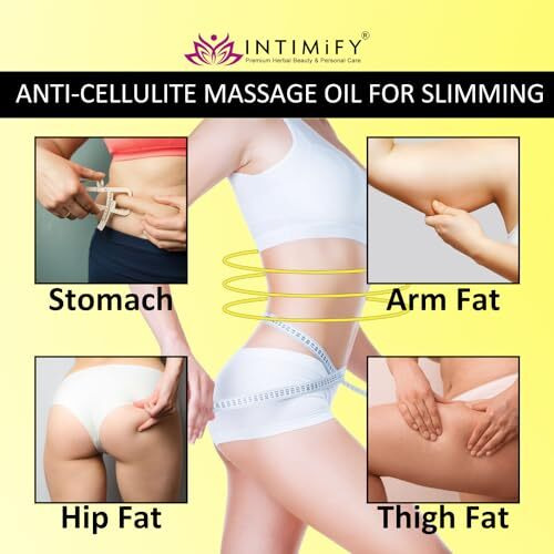 Intimify Ginger Oil For Weight Loss Belly Fat, Fat Loss Oil (30 Ml)