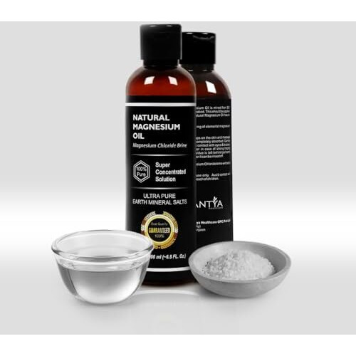 Anantya Natural Magnesium Oil | Topical Magnesium Oil For Feet, Sleep Support, Pain Relief & Muscle Recovery | Magnesium Oil 100Ml
