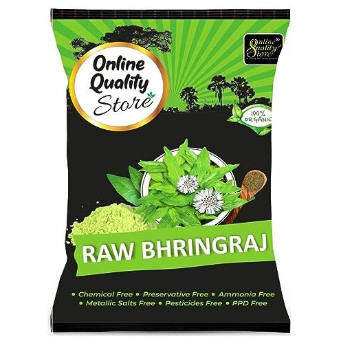 Online Quality Store Raw Bringaraj/Bringraj Dry Leaves/Bhringraj Leaves/Bhangra - Eclipta Alba/False Daisy/Keshraj-100G