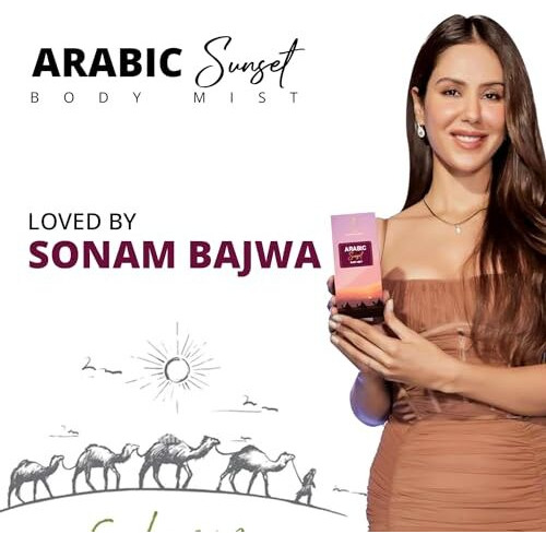 Rawls Arabic Sunset Unisex Body Mist 50Ml | Floral & Sandalwood Fragrance | Fresh & Moisturizing Spray | Luxury Gift For Men/Women
