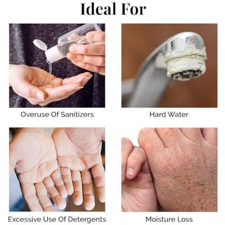 Luxaderme Korean Hand & Nail Rescue Cream | Nourishes, Brightens, And Firms Dry Hands |10% Shea Butter, 2% Niacinamide & Astaxanthin, Korean Skincare - 50Ml