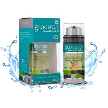 Glogeous, Advanced Face Wash Gel, For Rejuvenated And Glowing Skin, 100G