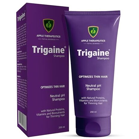 Trigaine Shampoo 200Ml | Ph Balanced Best Daily Shampoo For Heat Treated & Color Damaged Hair | Protein Intensive Dermatologist-Recommended Everyday Use For Women & Men