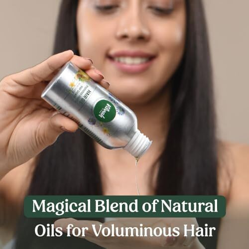 Vilvah Store Vilvah Hair Oil | With Black Seed Oil Extracts | Reduces Hair Fall And Rejuvenate Hair And Scalp |100% Natural Oils - Vitamin E | For Men & Women | 100 Ml