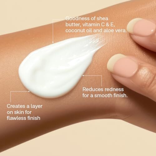 Flicka Silk Touch 3 In 1 Moisturizer And Primer For Face Makeup | Hydrating, Lightweight & Long- Lasting | All Skin Types | Milk-Cream Multi Function | Minimises Pores | Toxic & Cruelty Free | 60 Gram
