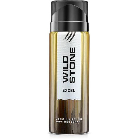 Wild Stone Excel Deodorant For Men, 200Ml | Best Deo For Office | A Long-Lasting Body Spray For Men | Excel Body Spray With Woody Fragrance