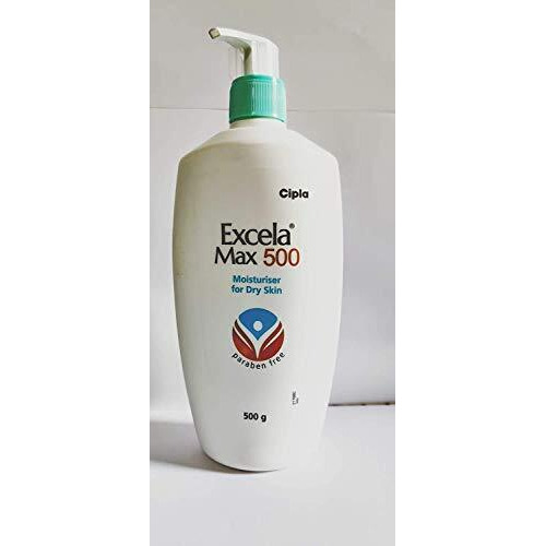 Cipla Excela Max Moisturiser For Dry & Itchy Skin | Paraben-Free | 200G