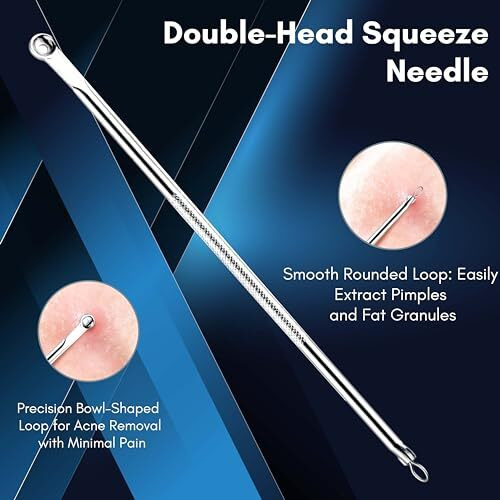 Beaut Secrets Basics Blackhead Acne Removal Needle Kit 4 Pcs Cleaning Tool Blemish Pimple Comedone For Women And Men