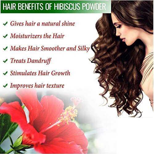 The Forest Herbs Natural Care From Nature Raw Hibiscus|Dry Hibiscus Flower|Rosa-Sinensis For Hair Care&Facepack|Gudhal Ka Phool For Hair Growth,Skin Care| Pure Raw Form (100G (Pack Of 1)),(1 Count)