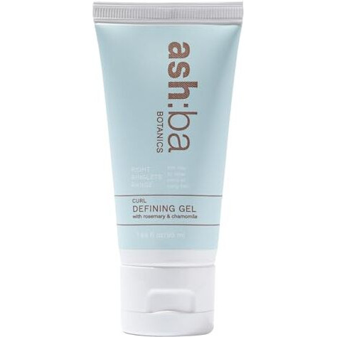 Ashba Botanics Curl Defining Gel For Curly & Wavy Hair | Enhances Curls, Controls Frizz & Medium-Strong Hold For Women & Men | With Rosemary, Amino Proteins & Chamomile | Silicone Free - 50 Ml