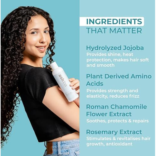 Ashba Botanics Curl Defining Gel For Curly & Wavy Hair | Enhances Curls, Controls Frizz & Medium-Strong Hold For Women & Men | With Rosemary, Amino Proteins & Chamomile | Silicone Free - 50 Ml