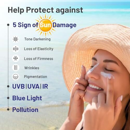 Lumosique Sun Guard Sunscreen Spf 50+ For Uvb, Uva, Ir, Blue Light Protection | Ultra Matte, Broad-Spectrum & No White Cast | Oily, Dry, Sensitive & Combination Skin | For Men & Women, 50Gm