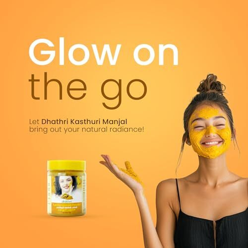 Dhathri Kasthuri Manjal Powder To Reduce Acne, Dark Spots And Marks | Wild Turmeric Powder For Tan Removal| Kasturi Haldi Powder For Face And Body - Pack Of 5