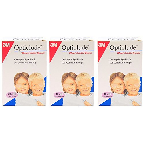 3M Opticlude Adult Eye Patch 1539 - 3 Pack