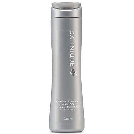 Amway Satinique Hairfall Control Shampoo Pack Of 2 - White, Sandalwood Scent, Unisex Adults With Fine, Fragile, Or Thinning Hair