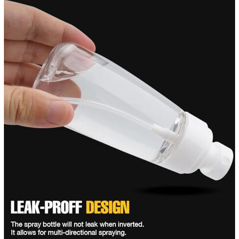 Lyrovo Travel Spray Bottle Tsa Approved 100Ml 3 Pack Leak Proof Fine Mist Empty Plastic Refillable Spray Bottle For Perfume Essential Oils Toners Rose Water Cosmetics (3 Color, 100Ml)