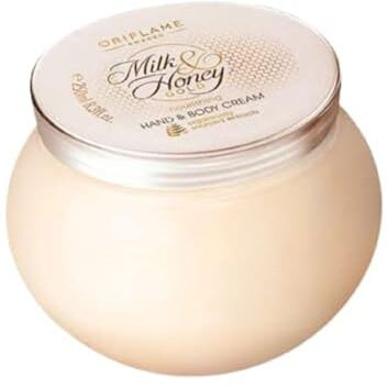 Oriflame Sweden Milk And Honey Gold Nourishing Hand And Body Cream - 250 Ml