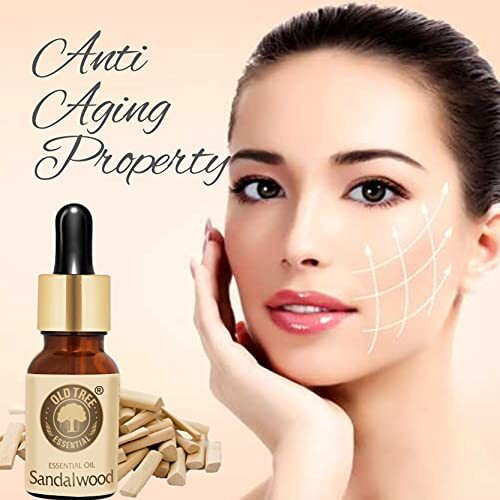 Old Tree Pure Sandalwood Essential Oil For Fragrance, Skin, Bathing (30Ml) - Chandan Oil With Dropper For Stress Relief & Relaxation - Organic Oil For Aromatherapy, Diffuser, Soap & Candle Making