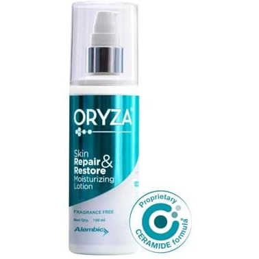 Alembic Oryza Lotion The 311 Hydrating Lotion For Dry/Sensitive Skin,Long Lasting Moisturizer For Face & Body,Enriched With Ceramide & Hyaluronic Acid,Skin Repair,For Men & Women 100 Ml,Pack Of 1