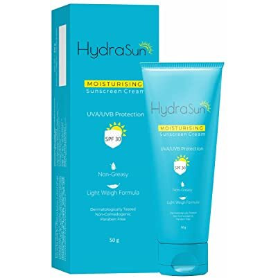 Hydrasun Moisturising Sunscreen Cream For Normal Skin, 50Ml, 30 Spf
