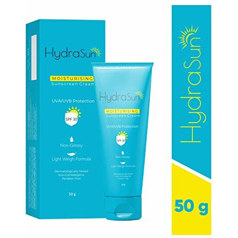 Hydrasun Moisturising Sunscreen Cream For Normal Skin, 50Ml, 30 Spf