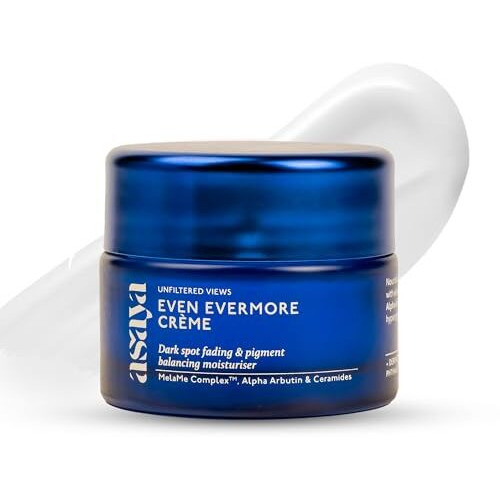 Asaya Ceramides Moisturizer With Alpha Arbutin | Dark Spots & Acne Marks Removal Cream | Melame Complex For Hyperpigmentation & Even Skin Tone | Barrier Repair & Deep Hydration | Lightweight, Non-Greasy & Fast Absorbing | For Face & Neck | Oily, Dry & Combination Skin | Men & Women | 50G