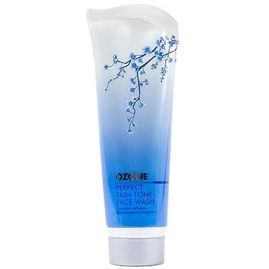 Ozone Perfect Skin Tone Face Wash For Men & Women | Ideal For All Skin Types Helps In Nourishing, Glowing & Moisturising The Skin | Enriched With Aloe Vera, Lemon & Cucumber -100 G (Pack Of 1)