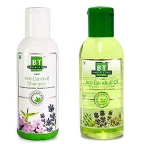 Boericke & Tafel Hair Kit - Anti-Dandruff Oil 150Ml & Anti-Dandruff Shampoo 150Ml