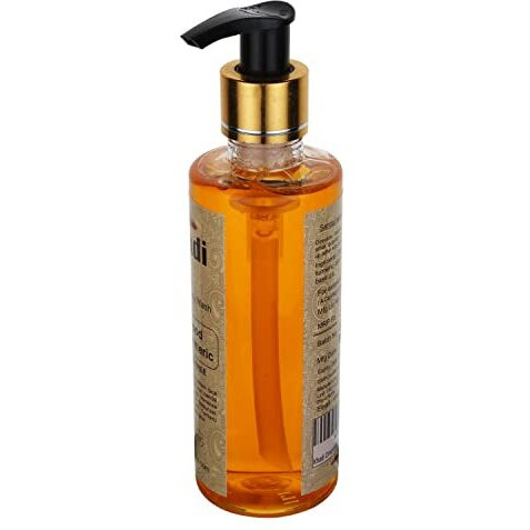 Khadi Omorose Sandalwood Honey Turmeric Face & Body Wash-210 Ml | For Glowing & Radiant Skin
