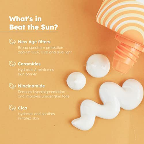 Put Simply Korean Broadspectrum Sunscreen Spf 50 Pa++++ | For Dry, Oily & Sensitive Skin | Niacinamide & Ceramides | No White-Cast, Lightweight, Non-Greasy & Photostable | For Men & Women | 50 Ml