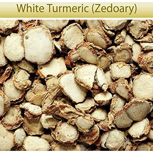 Foodherbs White Turmeric Powder | 200 G | No Stain | For Glowing Skin | All Skin Types | Kichili Kilangu | Kachur | Kapoor Kachri | Curcuma Zedoaria | Pure Poolankilangu | Fights Acne | Evens Skin Tone | Heals Cuts | Natural Antibacterial